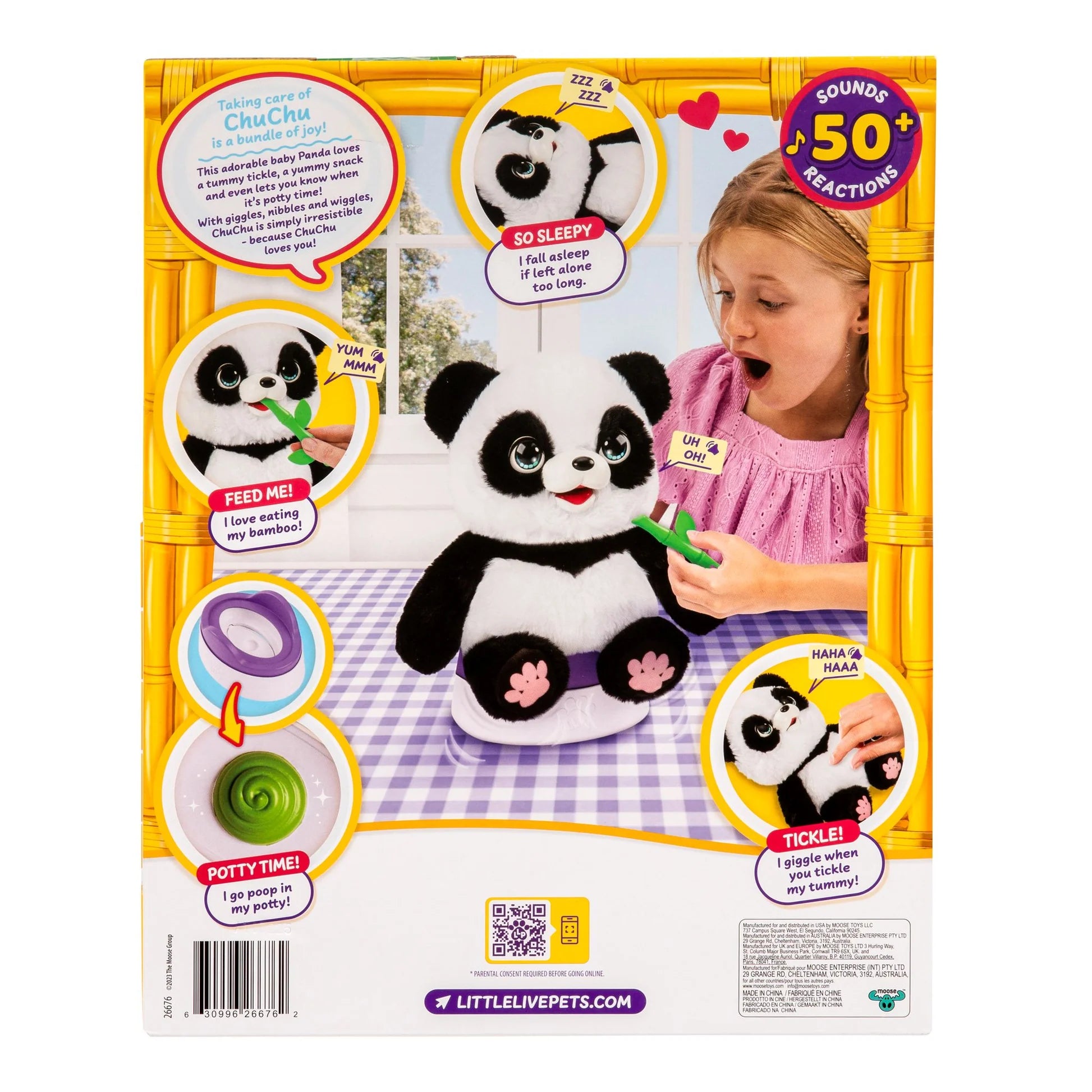 LITTLE LIVE PETS - MY BABY PANDA - Toyworld Frankston