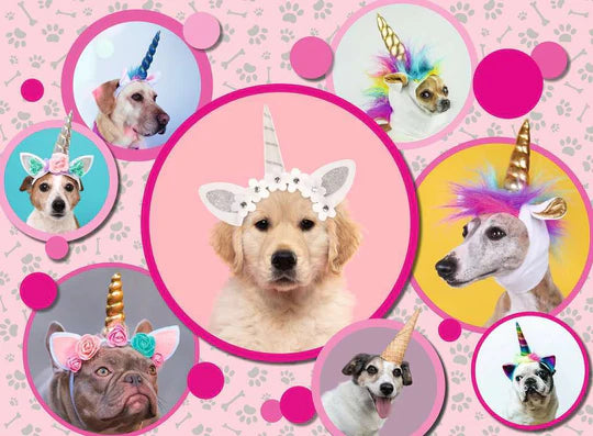 RAVENSBURGER - UNICORN PARTY PUZZLE PIECE PUZZEL