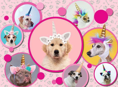 RAVENSBURGER - UNICORN PARTY PUZZLE PIECE PUZZEL