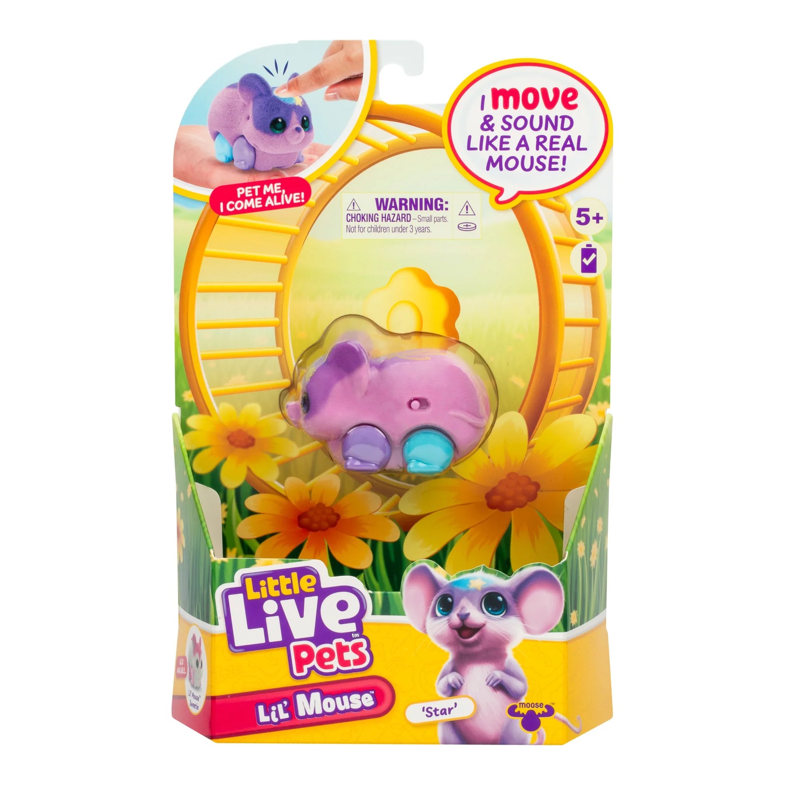 LITTLE LIVE PETS LIL MOUSE - STAR - Toyworld Frankston