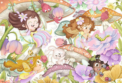 RAVENSBURGER FAIRIES AND MERMAIDS 2X12 PIECE PUZZLE