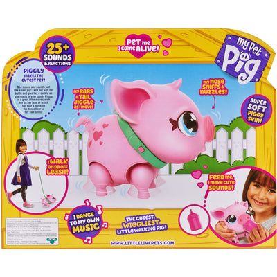 LITTLE LIVE PETS LIL WALKING PIG S1 SGL PK - Toyworld Frankston