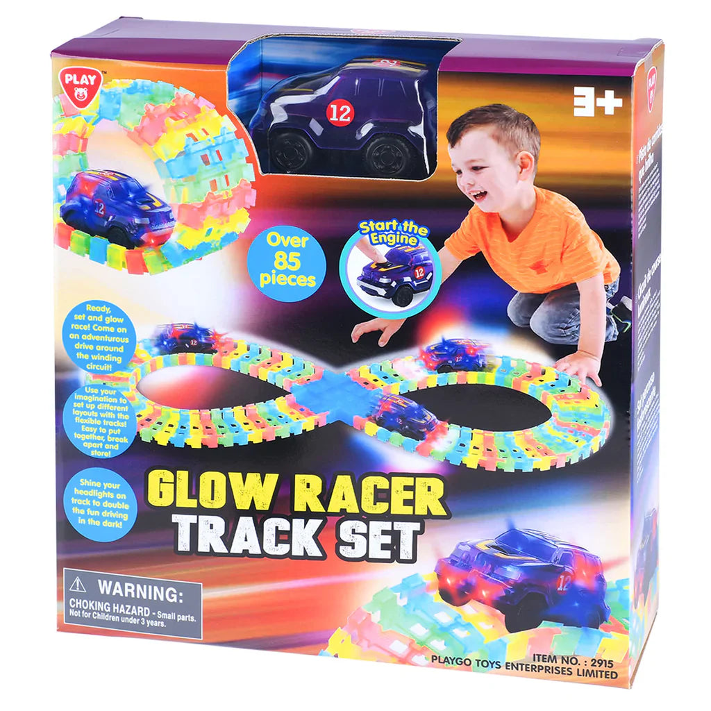PLAYGO GLOW RACER TRACK SET - Toyworld Frankston