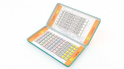 THE PURPLE COW TRAVEL TIN GAME - MAGNETIC THE MATHS GAME - Toyworld Frankston
