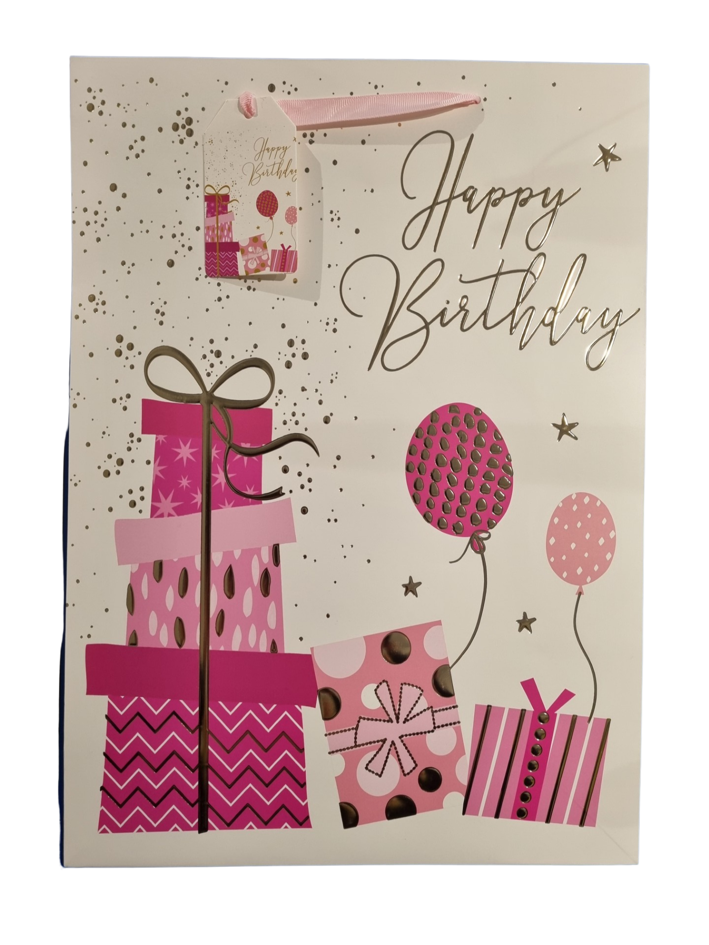 GIFT BAG LARGE - HAPPY BIRTHDAY 37366 - PRESENTS