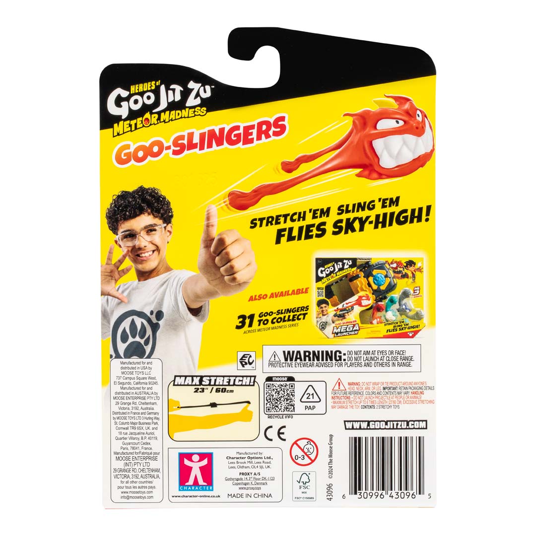 HEROES OF GOO JIT ZU - METEOR MADNESS GOO SLINGERS - 2 PACK ASSORTMENT