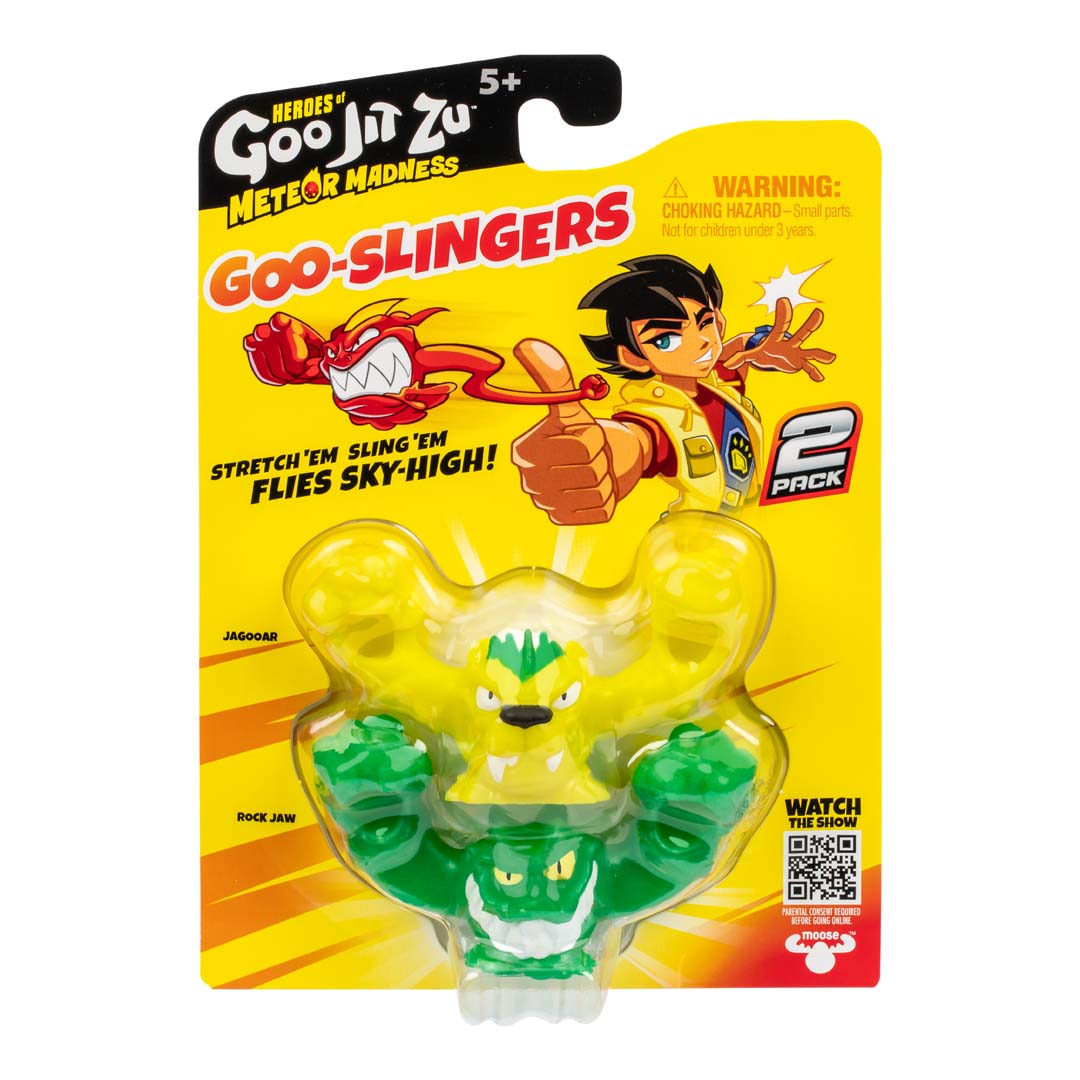 HEROES OF GOO JIT ZU - METEOR MADNESS GOO SLINGERS - 2 PACK ASSORTMENT