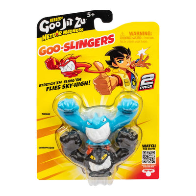 HEROES OF GOO JIT ZU - METEOR MADNESS GOO SLINGERS - 2 PACK ASSORTMENT