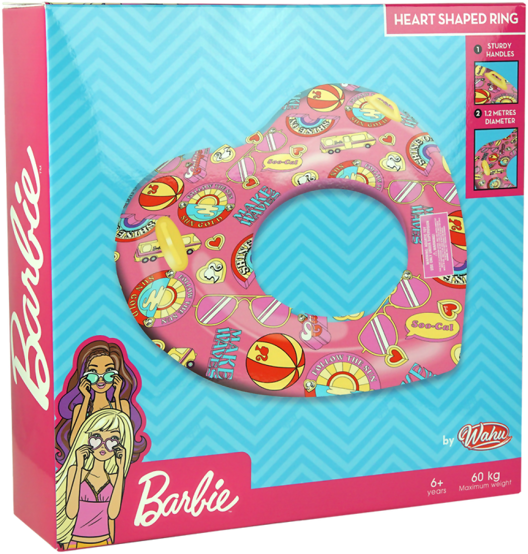WAHU BARBIE HEART SHAPED RING - Toyworld Frankston