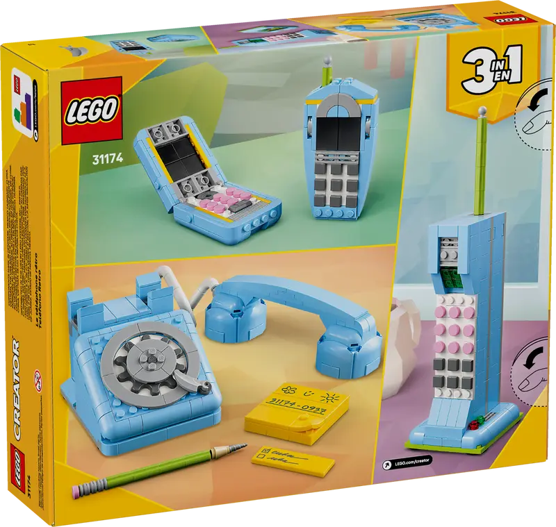 LEGO 31174 CREATOR - RETRO PHONE