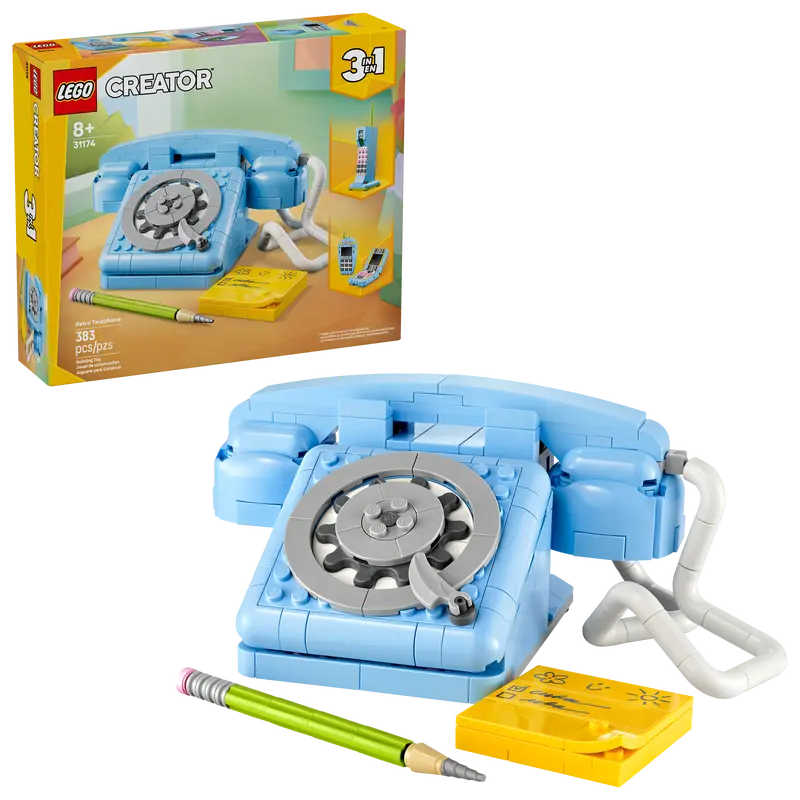LEGO 31174 CREATOR - RETRO PHONE - Toyworld Frankston