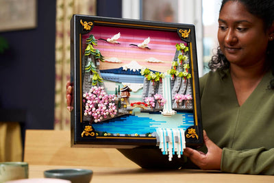 LEGO 31218 ART - JAPANESE CHERRY BLOSSOM LANDSCAPE - Toyworld Frankston