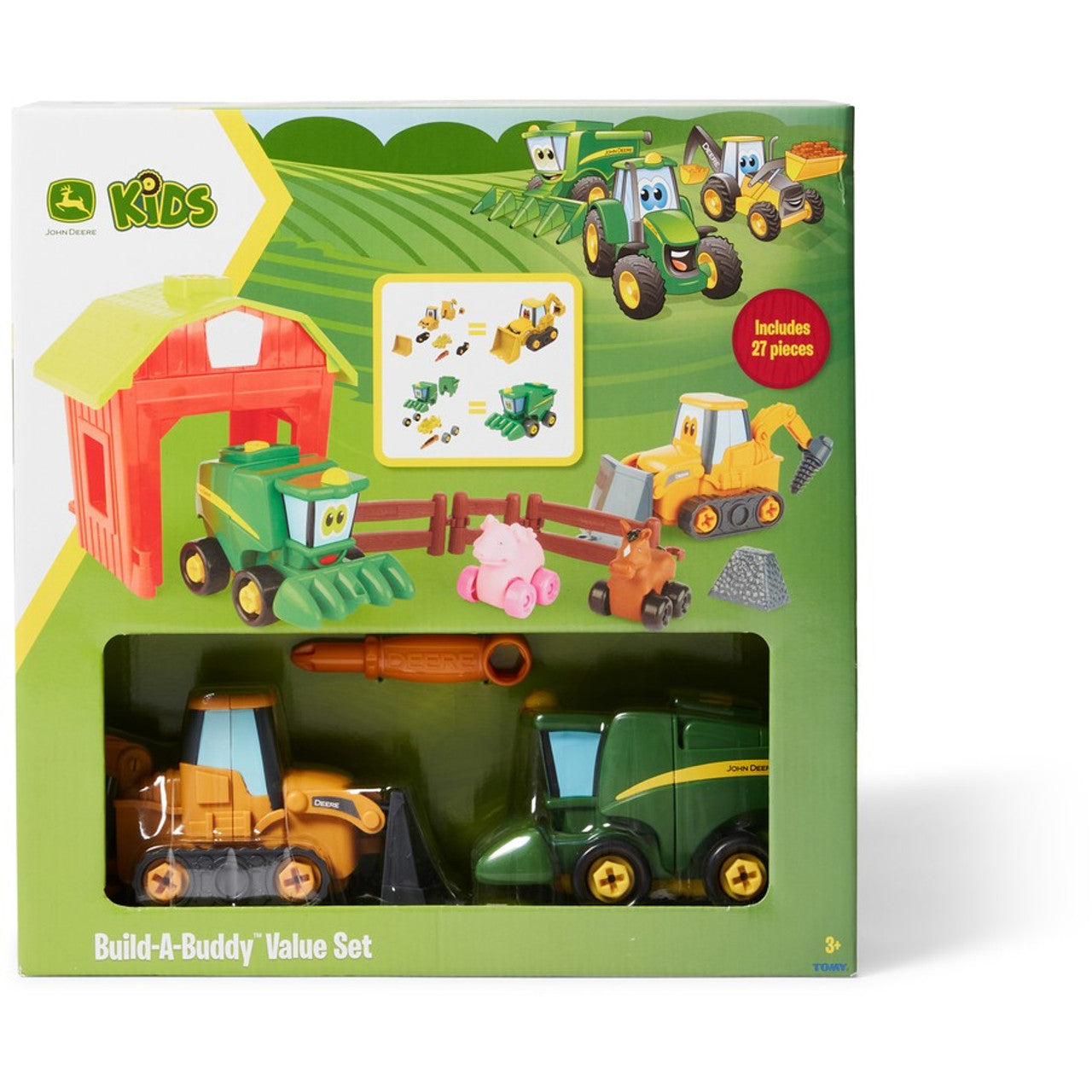 JOHN DEERE BUILD-A-BUDDY VALUE SET - Toyworld Frankston