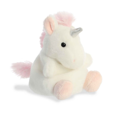 PALM PALS - SASSY UNICORN 5" PLUSH - Toyworld Frankston