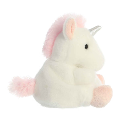 PALM PALS - SASSY UNICORN 5" PLUSH - Toyworld Frankston