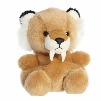PALM PALS -  ASH SABERTOOTH TIGER 5" PLUSH