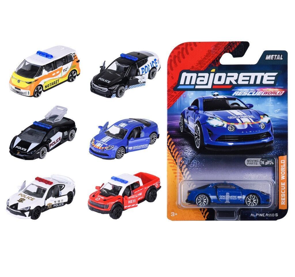 MAJORETTE PREMIUM RESCUE WORLD ASST