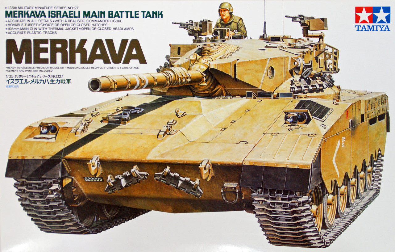 TAMIYA 1/35 ISRAEL MERKAVA MAIN BATTLE TANK - Toyworld Frankston