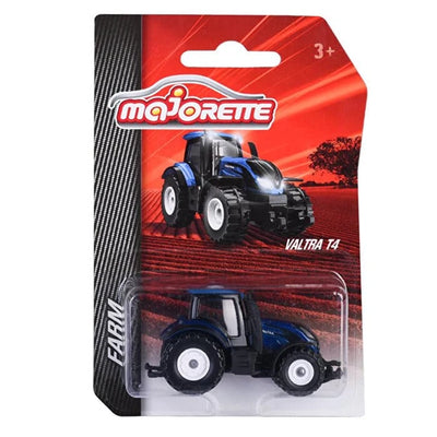 MAJORETTE FARM VEHICLES - BLUE VALTRA T4