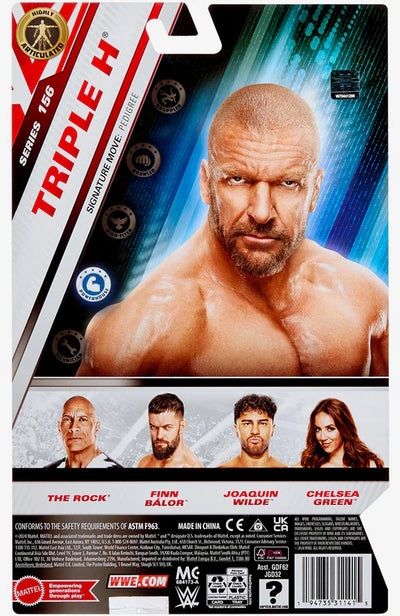 WWE MAIN EVENT SERIES 156 - TRIPLE H - Toyworld Frankston