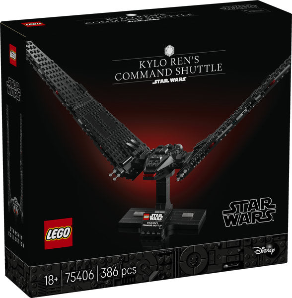 LEGO 75406 KYLO REN'S COMMAND SHUTTLE V29 - Toyworld Frankston