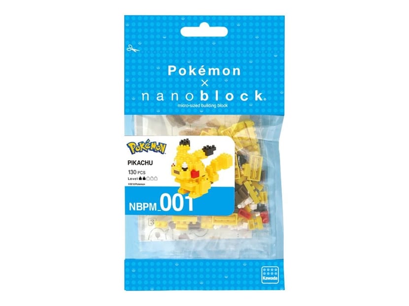 NANOBLOCK POKEMON - PIKACHU 001 - Toyworld Frankston