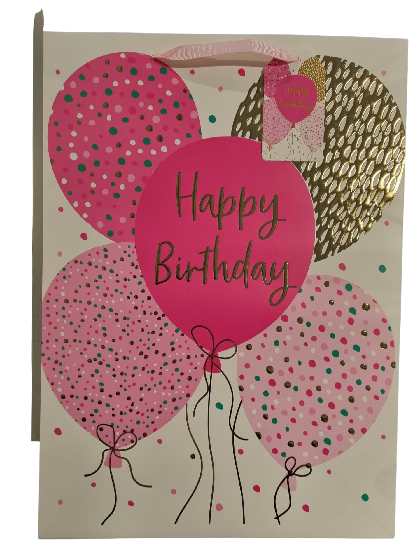 GIFT BAG LARGE - HAPPY BIRTHDAY 37366 - BALLOONS