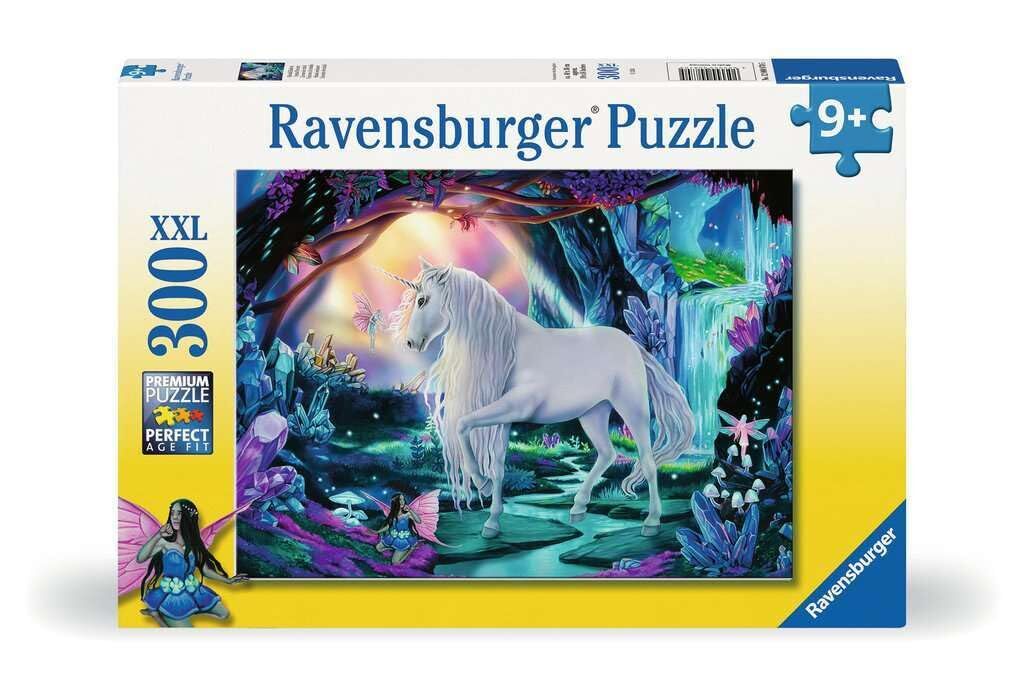 RAVENSBURGER - CRYSTAL UNICORN 300 PIECE PUZZLE