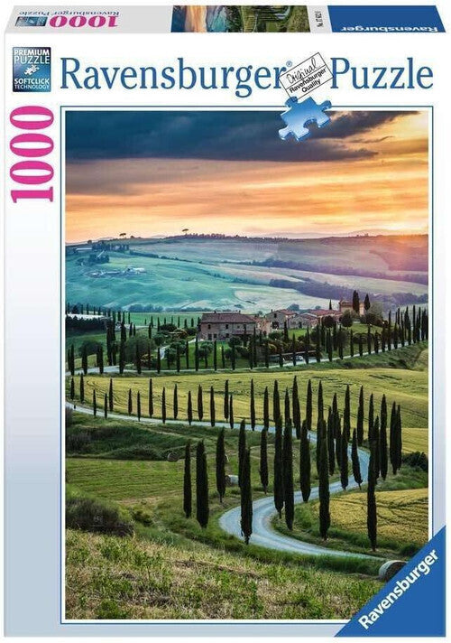 RAVENSBURGER PUZZLE - ORCIA VALLEY TUSCANY 1000 PIECE - Toyworld Frankston