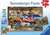 RAVENSBURGER - AIRPLANE AND TRAIN MAINTENANCE 2X12 PIECE PUZZLE