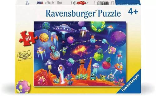RAVENSBURGER - SPACE ALIENS 60 PIECE PUZZLE