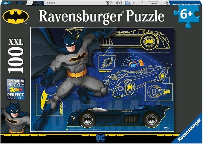 RAVENSBURGER - BATMOBILE 100 PIECE PUZZLE