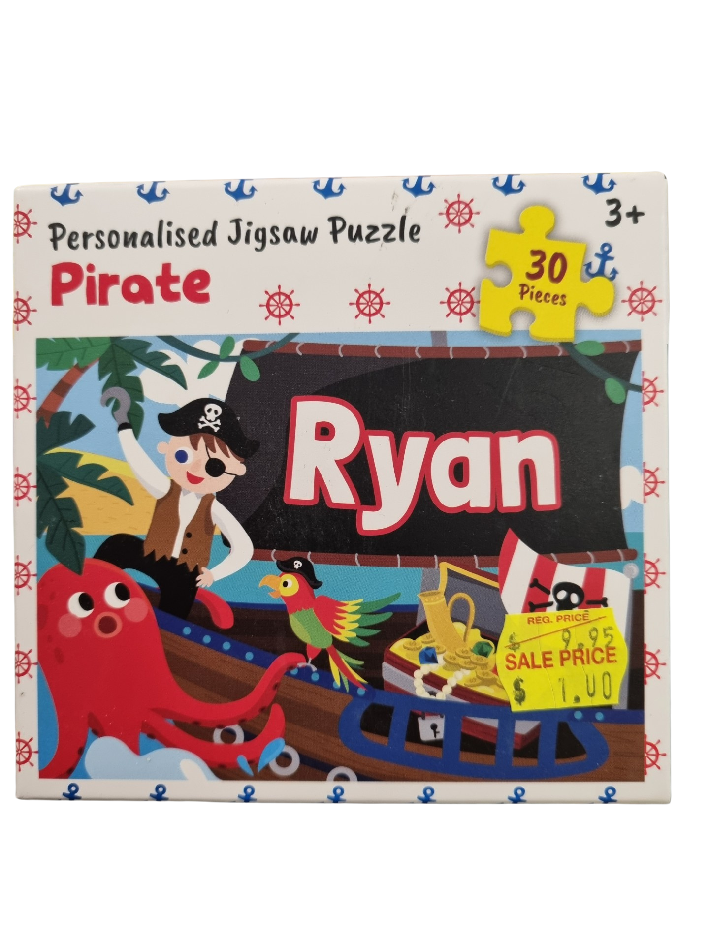 PERSONALISED JIGSAW PUZZLE - PIRATE RYAN