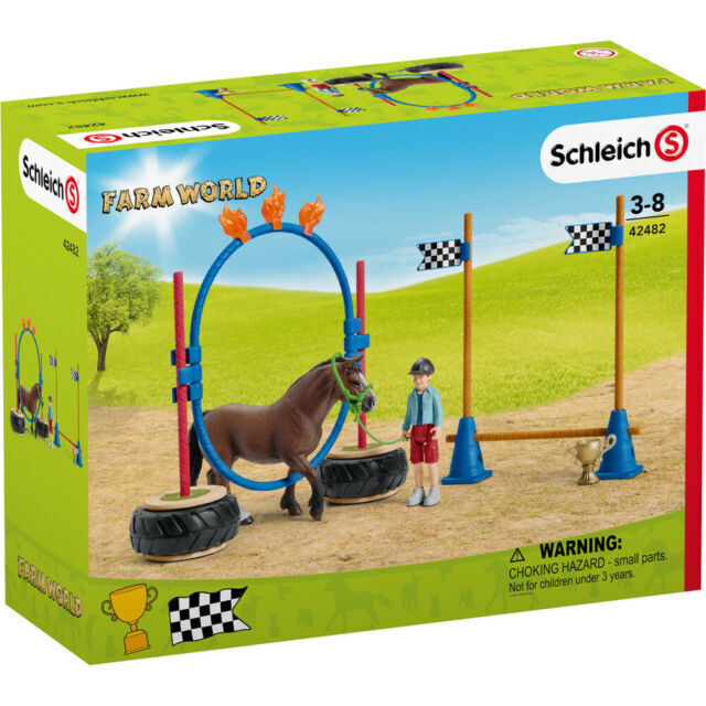 SCHLEICH-PONY AGILITY RACE - Toyworld Frankston