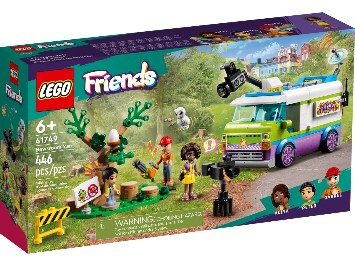 LEGO 41749 FRIENDS NEWSROOM VAN - Toyworld Frankston