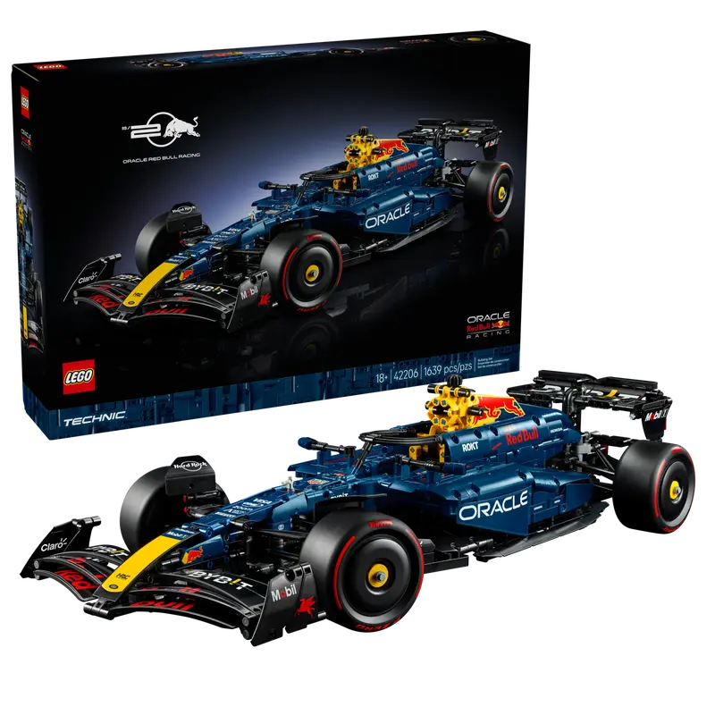 LEGO TECHNIC 42206 ORACLE RED BULL RACING RD20 F1 CAR - Toyworld Frankston