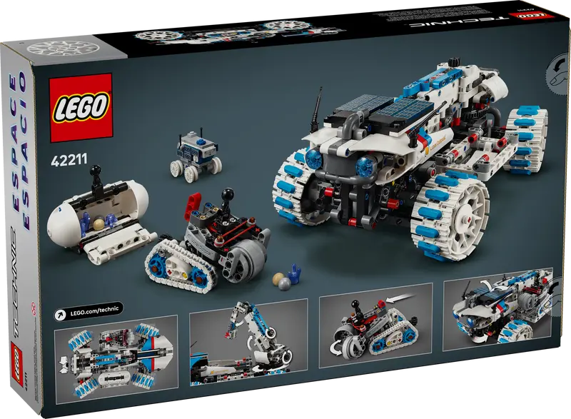 LEGO TECHNIC 42211 LUNAR OUTPOST® MOON ROVER SPACE VEHICLE - Toyworld Frankston