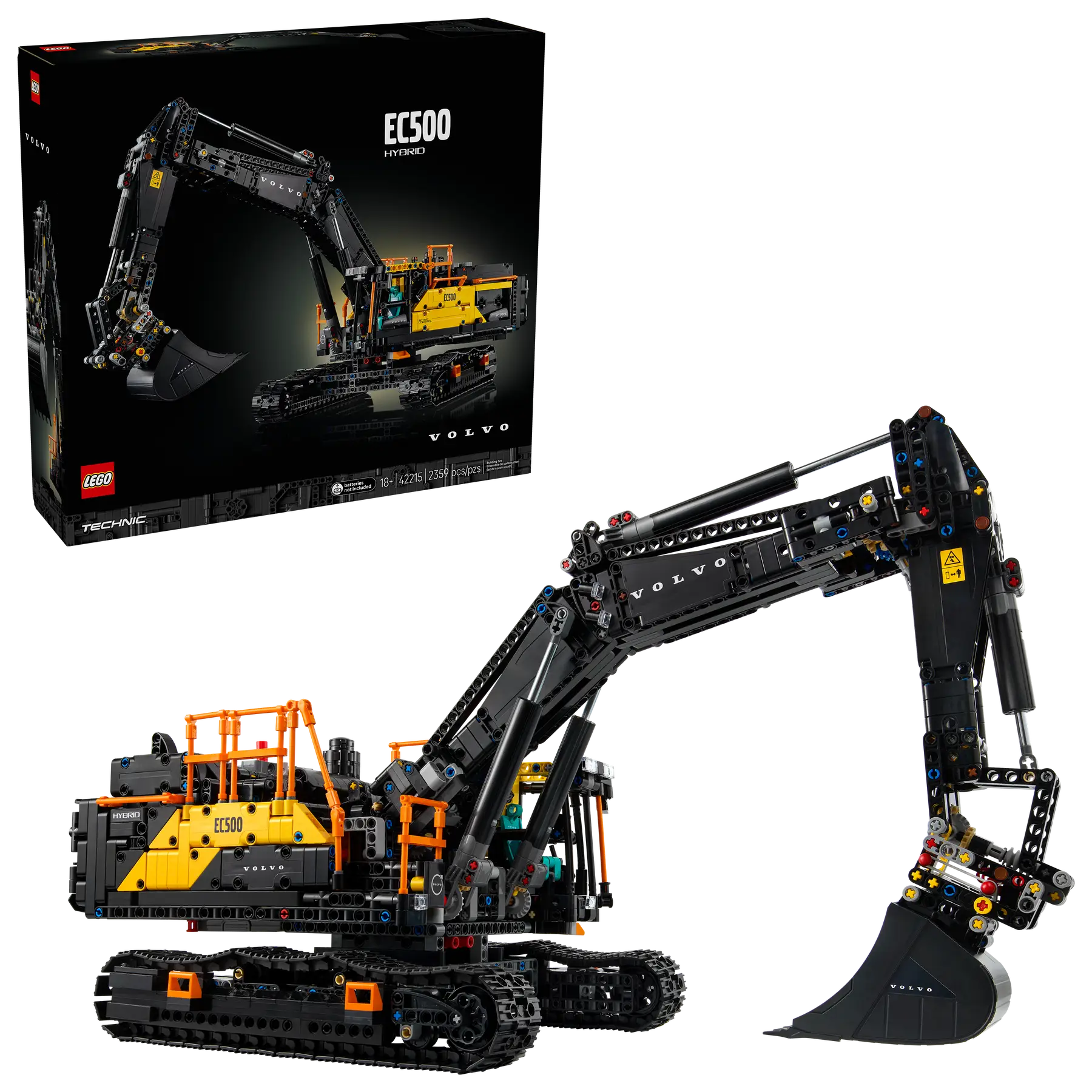 LEGO 42215 - VOLVO EC500 HYBRID EXCAVATOR