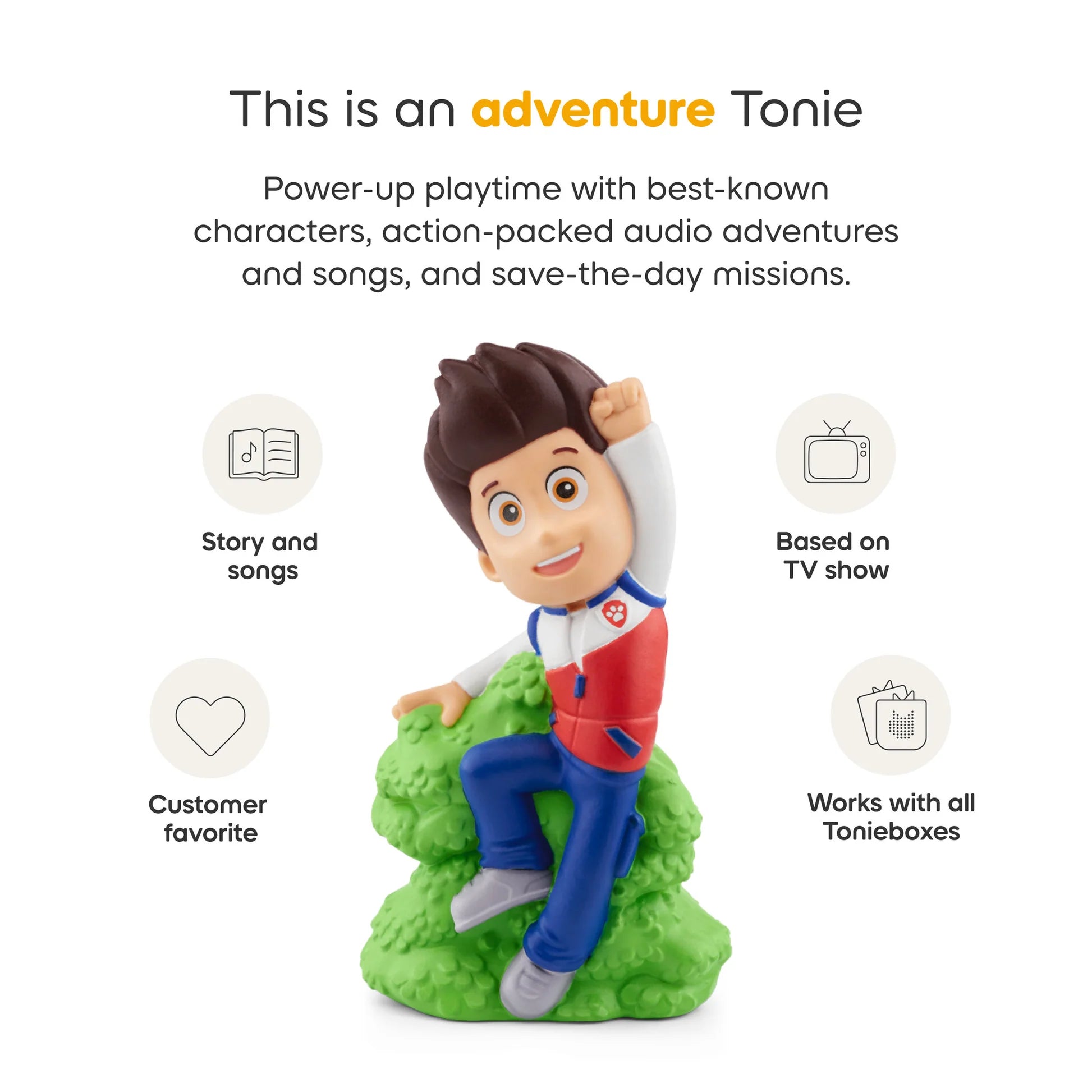 TONIES - AUDIO CHARACTER FOR TONIEBOX -  PAW PATROL RYDER - Toyworld Frankston