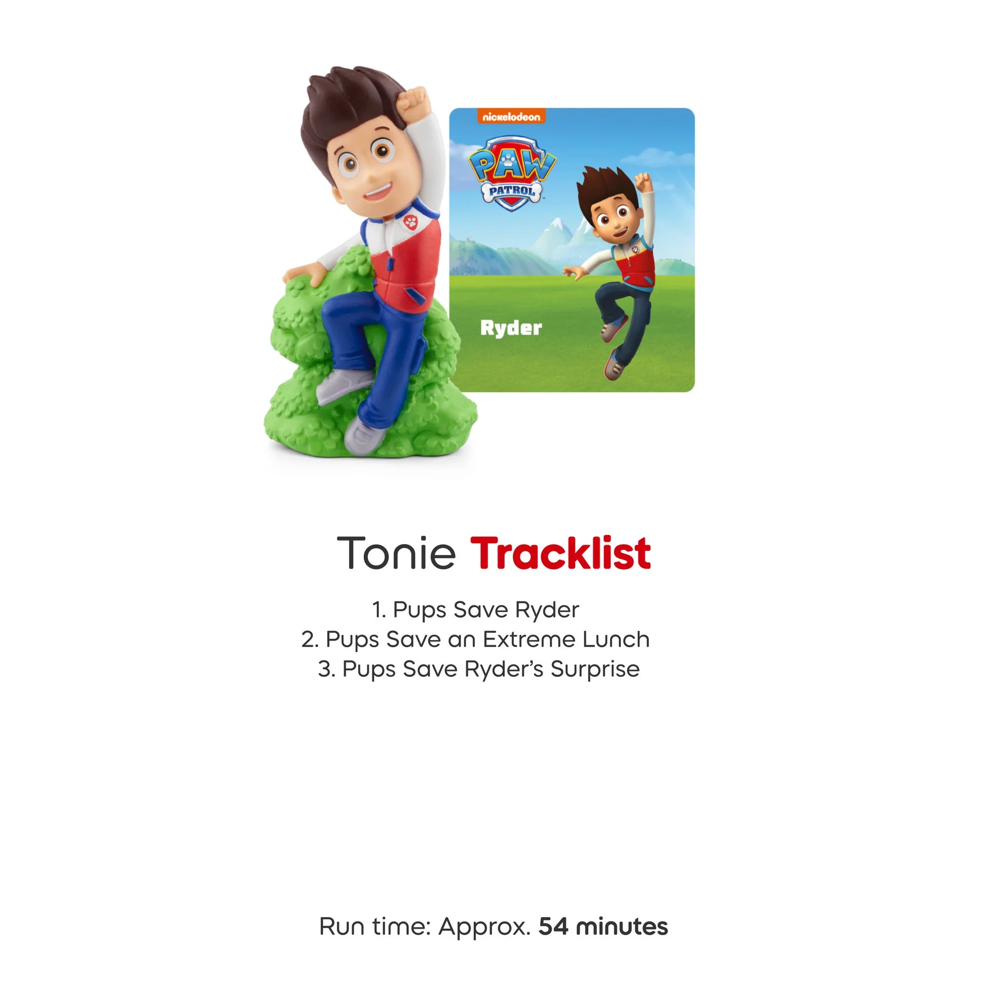 TONIES - AUDIO CHARACTER FOR TONIEBOX -  PAW PATROL RYDER - Toyworld Frankston