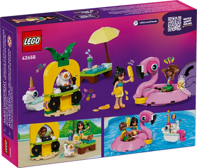 LEGO 42658 FRIENDS - UNICORN AND FLAMINGO POOL PARTY