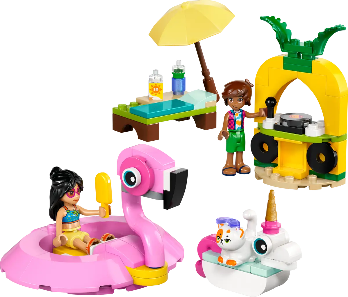 LEGO 42658 FRIENDS - UNICORN AND FLAMINGO POOL PARTY