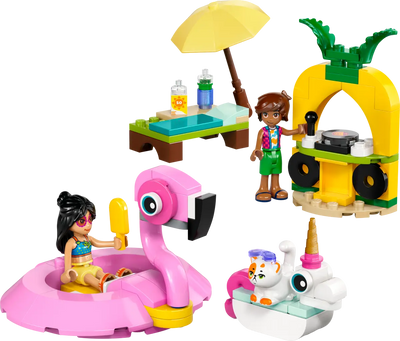 LEGO 42658 FRIENDS - UNICORN AND FLAMINGO POOL PARTY