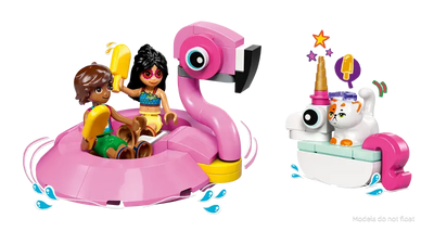 LEGO 42658 FRIENDS - UNICORN AND FLAMINGO POOL PARTY