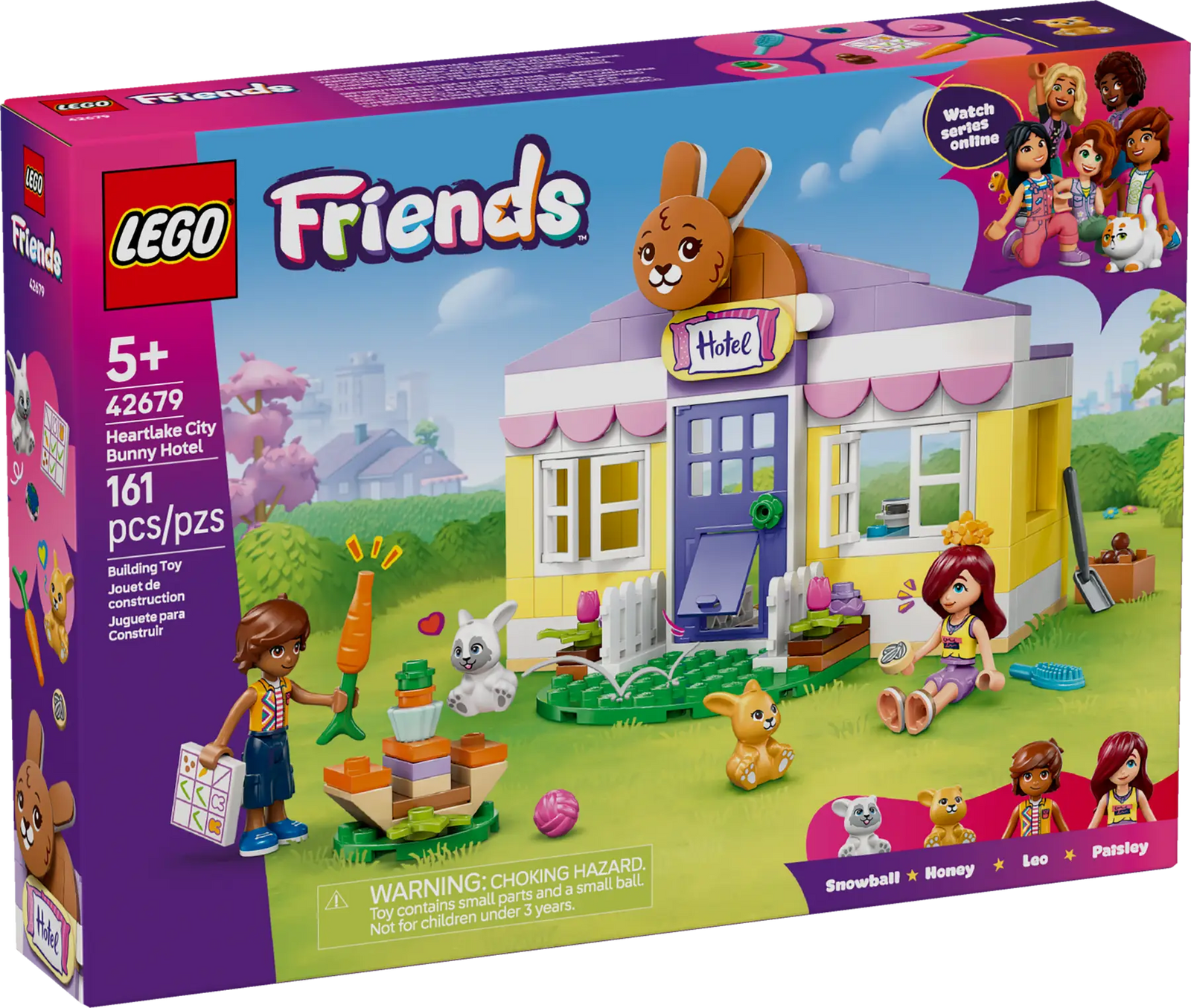 LEGO 42679 HEARTLAKE CITY BUNNY HOTEL - Toyworld Frankston