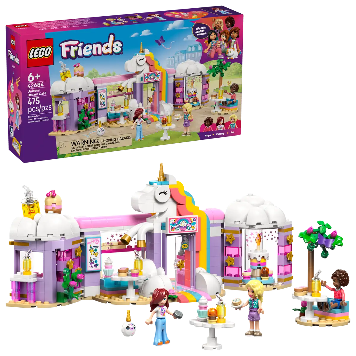 LEGO 42684 UNICORN DREAM CAFE - Toyworld Frankston