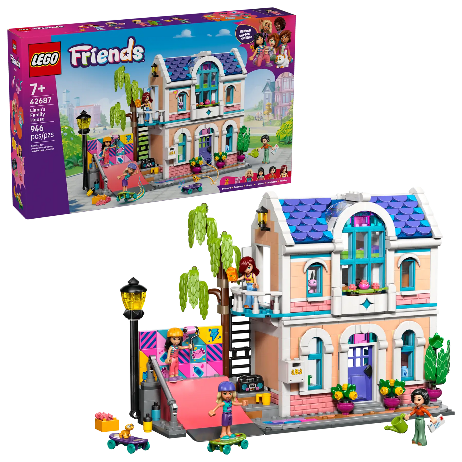LEGO 42687 FRIENDS - LIANN'S FAMILY HOUSE - Toyworld Frankston