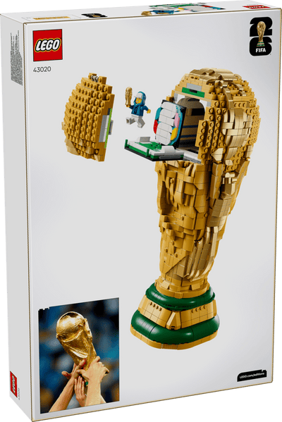LEGO 43020 EDITIONS - FIFA WORLD CUP OFFICIAL TROPHY - Toyworld Frankston