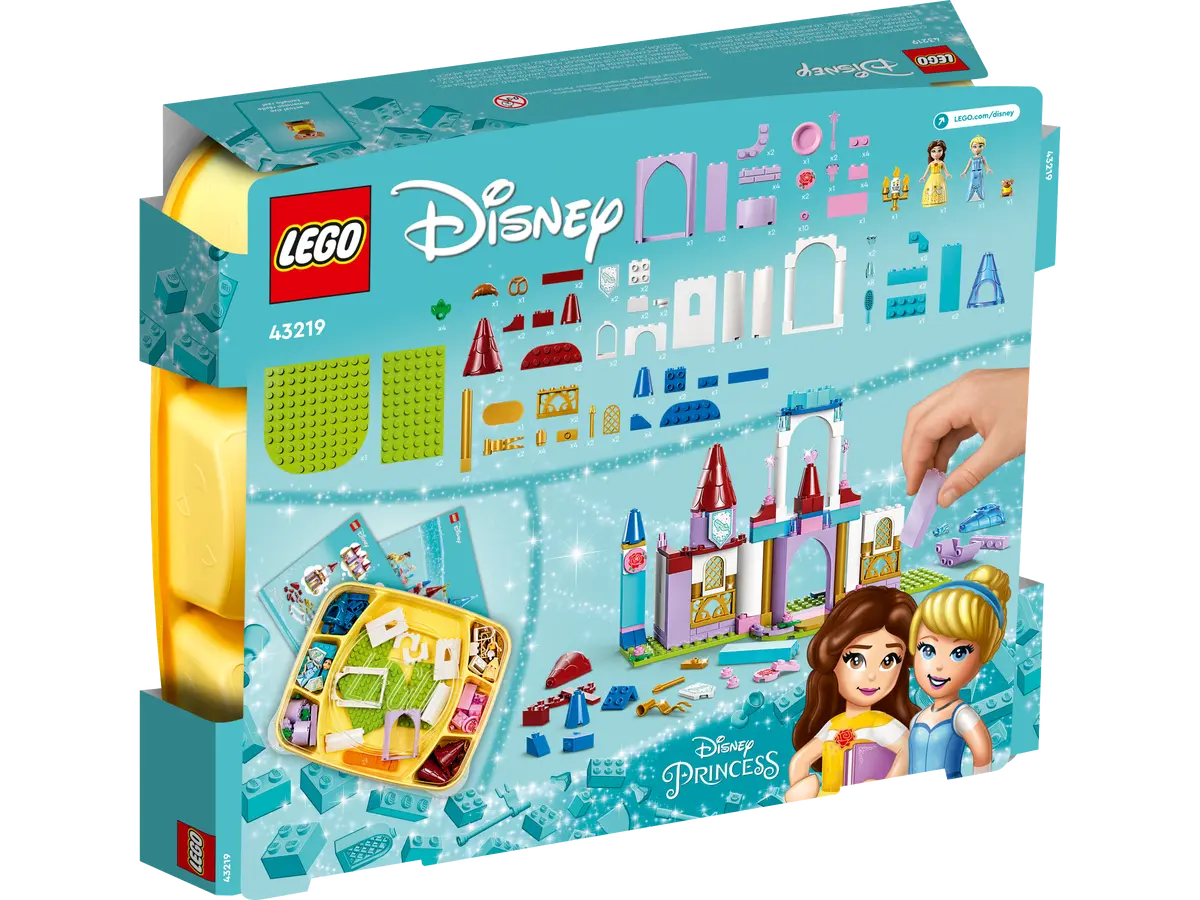 LEGO DISNEY 43219 DISNEY PRINCESS CREATIVE CASTLES