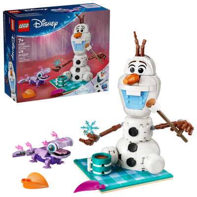 LEGO 43287 DISNEY - OLAF AND BRUNI'S PICNIC FUN - Toyworld Frankston